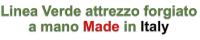 Linea Verde attrezzo forgiato a mano Made in Italy