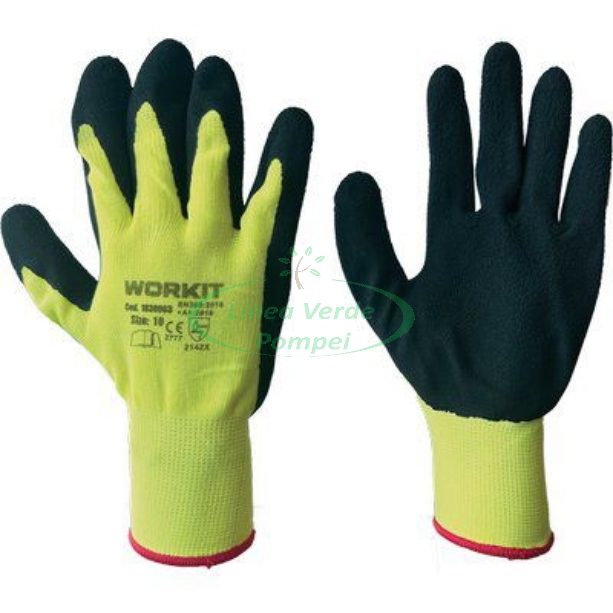guant giallo nero workit