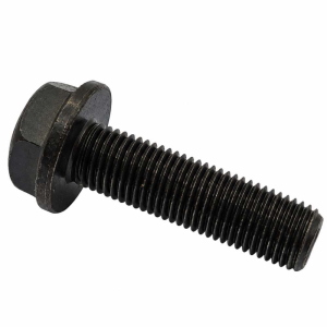 Bullone esagonale flangiato nero