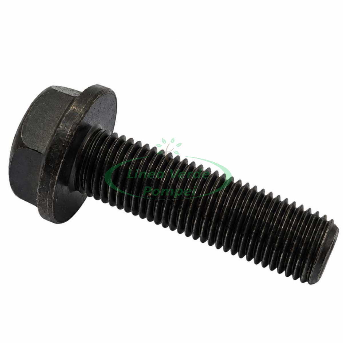 Bullone esagonale flangiato nero