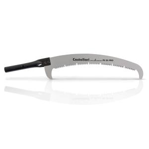 Seghetto Castellari a lama curva per asta telescopica tonda modello PS 35 PRO 35 centimetri con denti a U - Segoncino - segaccio